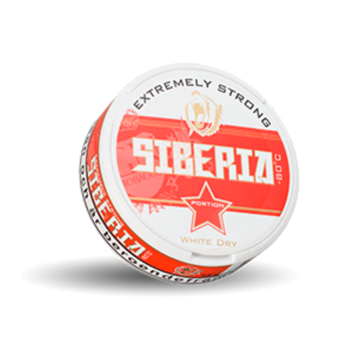 סנוס סיבריה לבן יבש | Siberia Dry White Snus